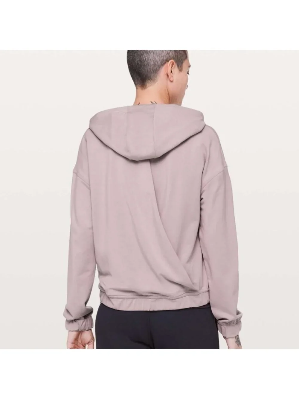 Lululemon Twisted & Tucked Pullover Smoky Blush